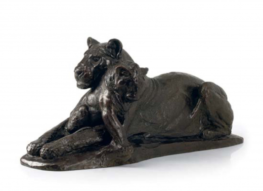 Vente par "Christie's France" du 15/05/2007 - Lionne et son lionceau, 1947 (lot n°269)